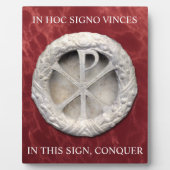 Chi-Rho-symbool Fotoplaat (Voorkant)