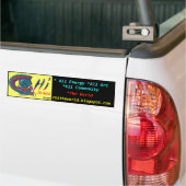 Chi The World Bumpersticker (Op Truck)