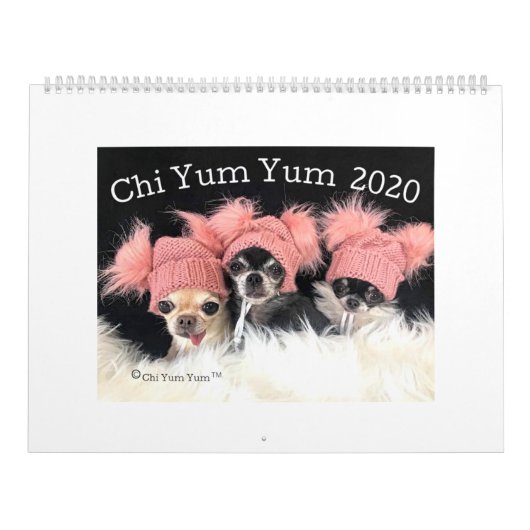Chi Yum Yum 2020-kalender - Groot Kalender (Hoes)