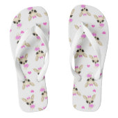 Chi Yum Yum Teenslippers (wit) sm-logo (Voetbed)
