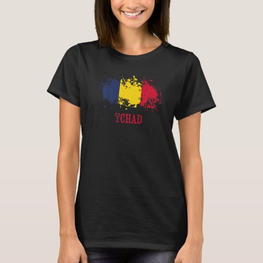 Chian enthusiasts for Tchad and Chad T-shirt (Voorkant)