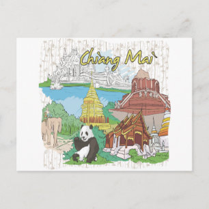 Chiang Mai Briefkaart