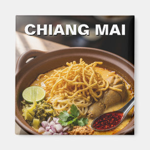 Chiang Mai Khao Soi Thais eten Magneet