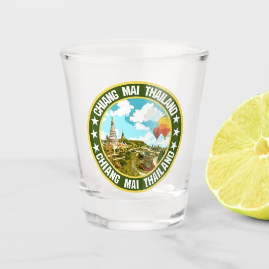 Chiang Mai Shot Glas (Voorkant)