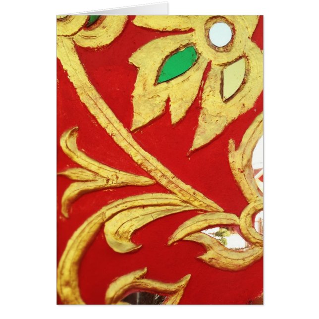 Chiang Mai spiegels en gouden verf (Voorkant)