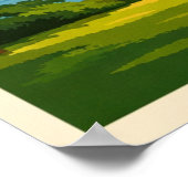 Chiang Rai Thailand - Vintage Travel Poster (Coin)