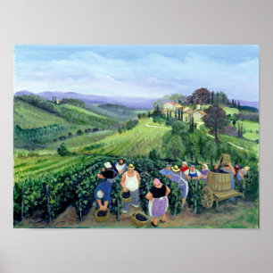 Chianti Landschap Poster