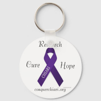 CHIARI, Cure, Hope, Research, conquerchiari.org Sleutelhanger