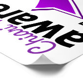 Chiari Malformation Awareness 5 Poster (Hoek)