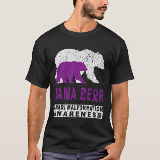 Chiari Misvorming Bewustzijn Mama Beer Ondersteuni T-shirt
