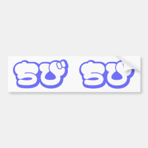 Chibi ち び Japans nihongo Hiragana script Bumpersticker