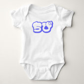 Chibi ち び Japans nihongo Hiragana script Romper (Voorkant)