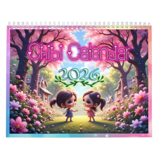 Chibi 2026 Kalender (Hoes)