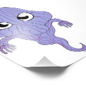 Chibi-achtige geest foto afdruk (Hoek)