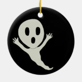 Chibi-achtige geest keramisch ornament (Achterkant)