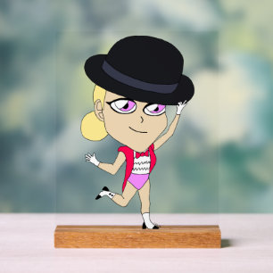 chibi acryl bord