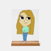 chibi acryl bord (Voorkant)
