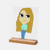 chibi acryl bord (Hoek)