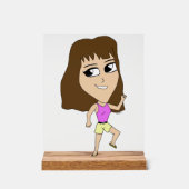chibi acryl bord (Voorkant)