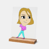 chibi acryl bord (Hoek)