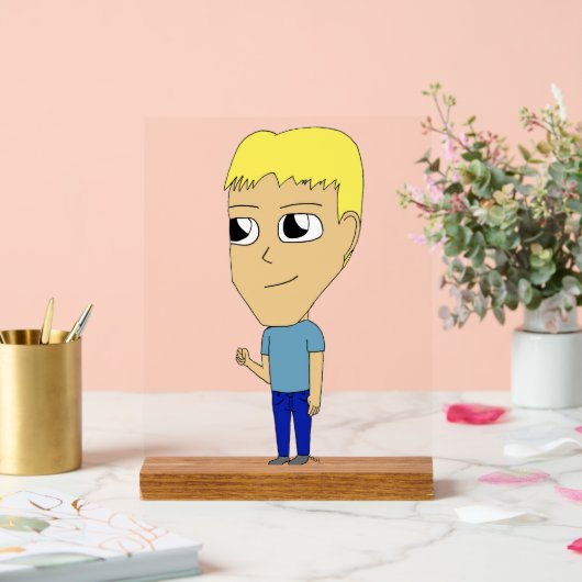 chibi acryl bord (Huwelijk)