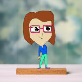 chibi   acryl bord (Neutraal)