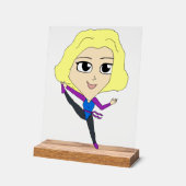 chibi acryl bord (Hoek)