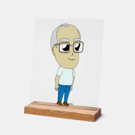 chibi acryl bord (Hoek)