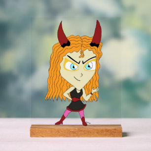 chibi acryl bord