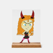 chibi acryl bord (Voorkant)