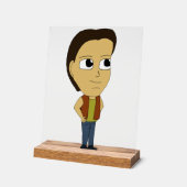 chibi acryl bord (Hoek)