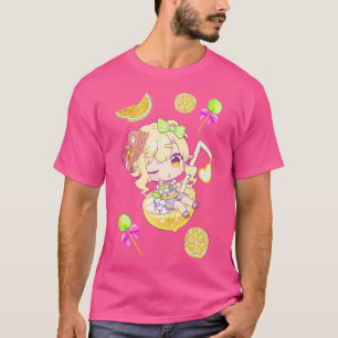 Chibi Anime Girl Anime Suge Versie 2. T-shirt