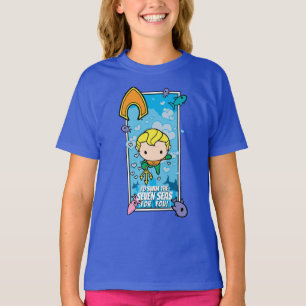 Chibi Aquaman - Ik zal de zeven Zeeen draaien T-shirt