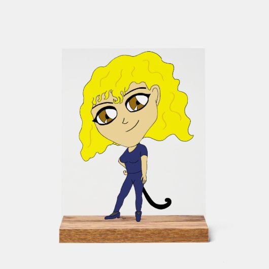 Chibi avec un chat comme une queue (Recto)