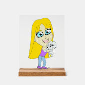 Chibi avec un chiot (Recto)