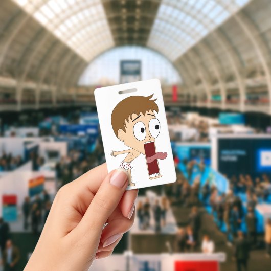 chibi badge (Conferentie)