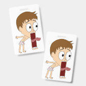 chibi badge (Voor- en achterkant)