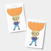 chibi badge (Voor- en achterkant)