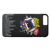 Chibi Batgirl klaar voor actie Case-Mate iPhone Case (Achterkant (Horizontaal))