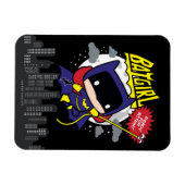 Chibi Batgirl klaar voor actie Magneet (Horizontaal)