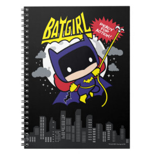 Chibi Batgirl klaar voor actie Notitieboek
