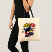 Chibi Batgirl klaar voor actie Tote Bag (Voorkant (product))