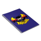 Chibi Batgirl met Gotham Skyline en Logo Notitieboek (Rechterzijde)