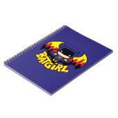 Chibi Batgirl met Gotham Skyline en Logo Notitieboek (Linkerzijde)