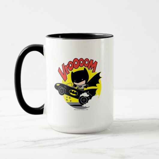 Chibi Batman in Batmobile Mok (Links)