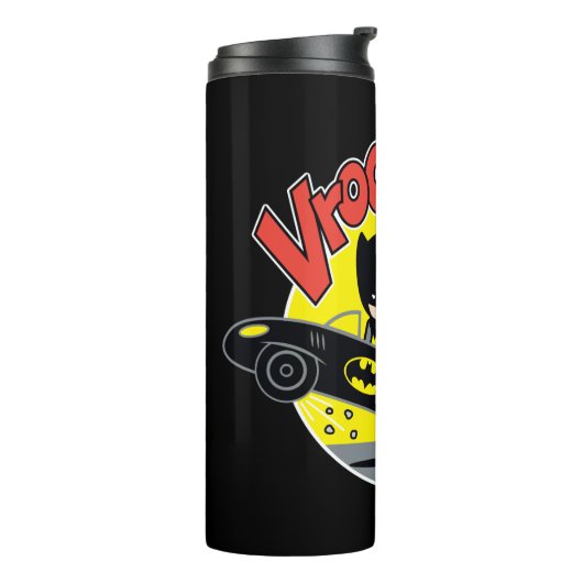 Chibi Batman in Batmobile Thermosbeker (Gedraaid links)