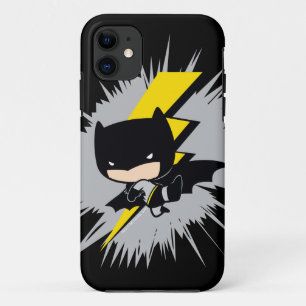 Chibi Batman Lightning Kick iPhone 11 Hoesje