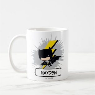 Chibi Batman Lightning Kick Koffiemok