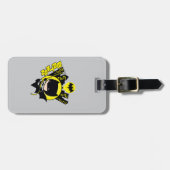 Chibi Batman Scaling the City Bagagelabel (Voorkant horizontaal)