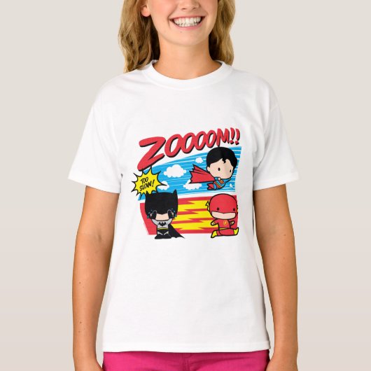 Chibi Batman te traag! T-shirt (Voorkant)